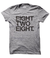 EIGHT TWO EIGHT T-shirt. Courtesy of Drew Findley