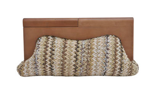 • 2 Woven “Tina” clutch by Urban Expressions, $48, Union, Asheville. (828) 259-3300