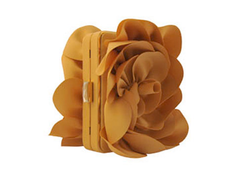 • 5 Satin flower-petal box clutch by Sondra Roberts, $99, The Dande Lion, Banner Elk. (828) 898-3566
