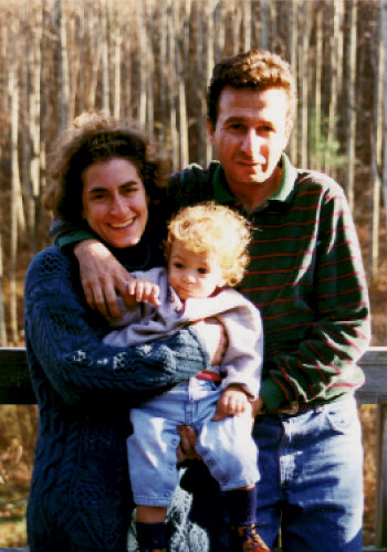 Michelle with her husband, Joseph, and son, Gregory