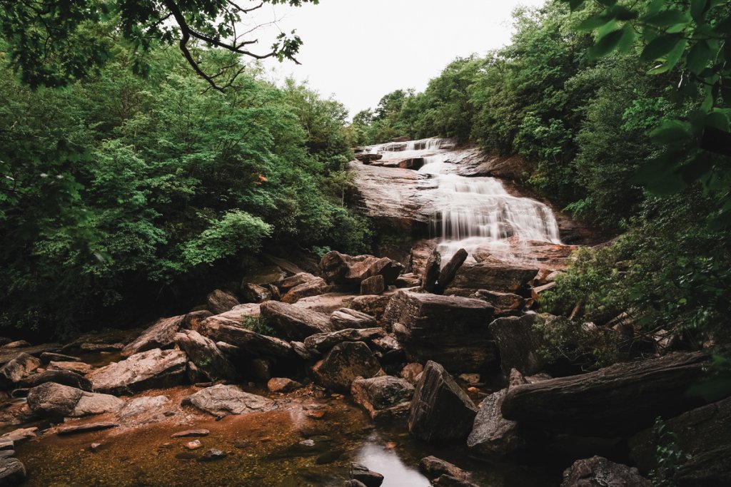 Lower Waterfall at Graveyard Fields.