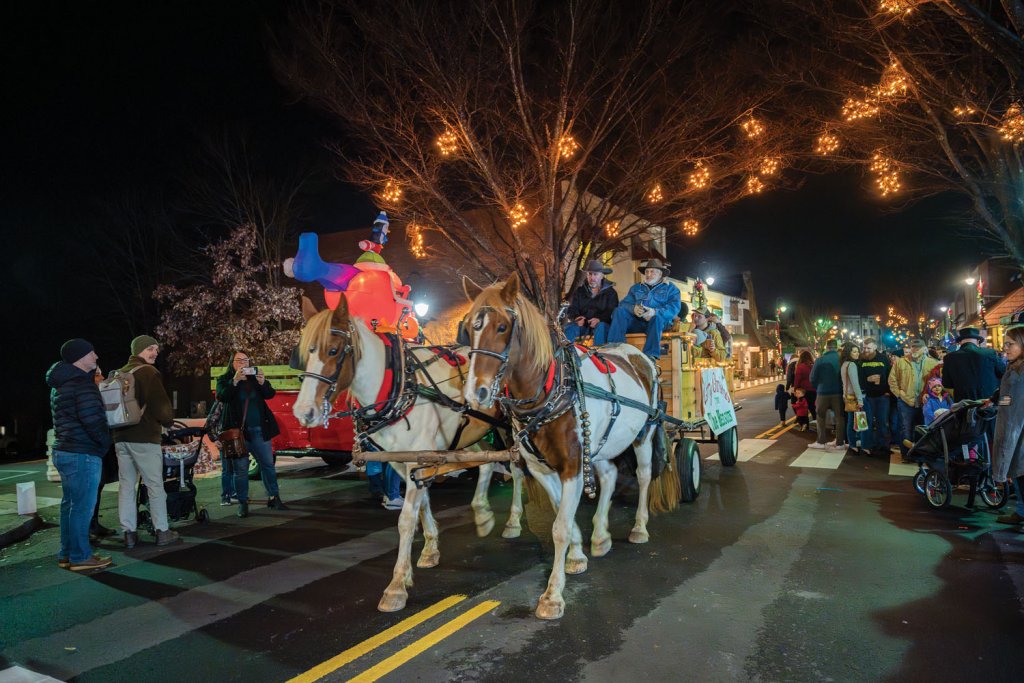 Smoky Mountain Christmas is a fun way to celebrate the holidays. Courtesy of Visit Haywood.