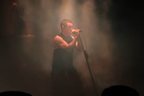 Trent Reznor of Nine Inch Nails performs during Mountain Oasis Electronic Music Summit