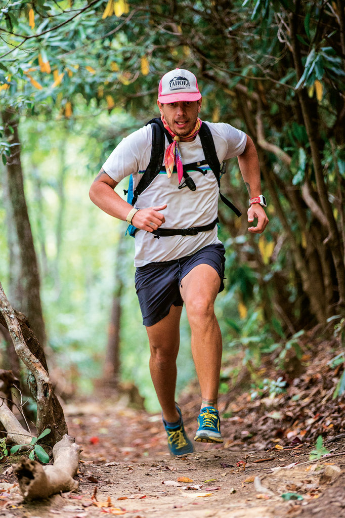 The trails around Montreat are some of Ripmaster’s favorite places to train, and a far cry from the freezing terrain he tackled in his most recent race, the 1,000-mile Iditarod Trail Invitational in Alaska.